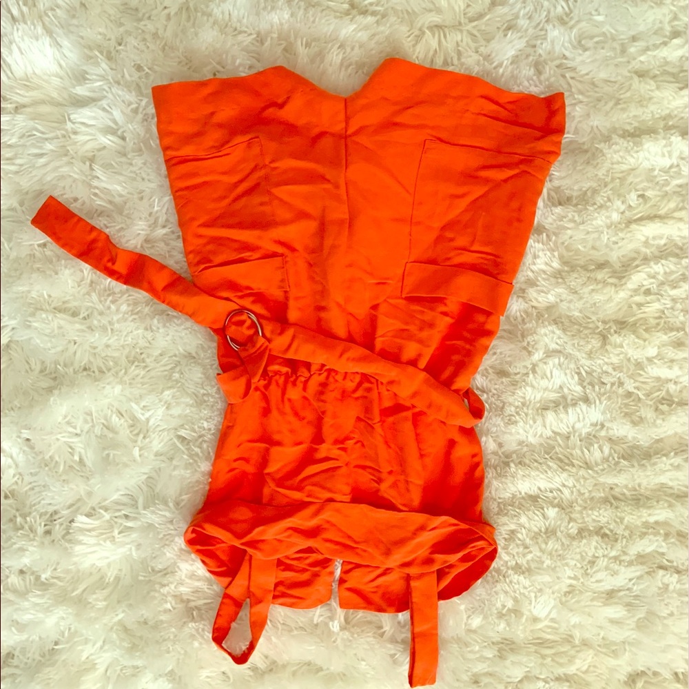 Orange romper